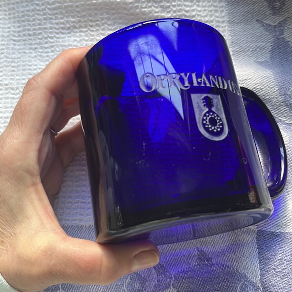 Vintage Cobalt Opryland glass mug - Picture 5 of 5